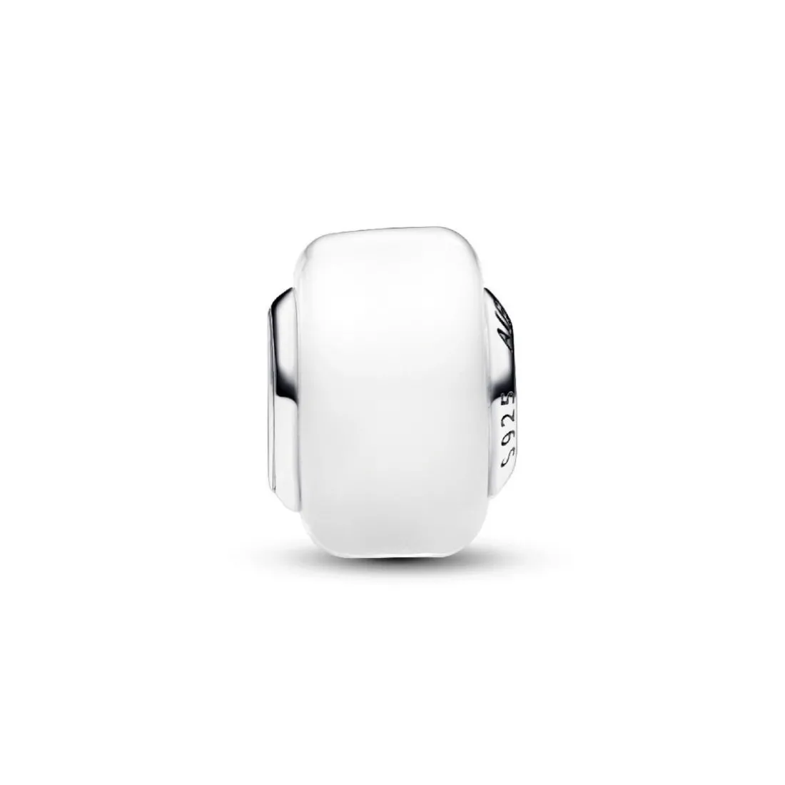 Charm Pendant Mini Murano Blanc