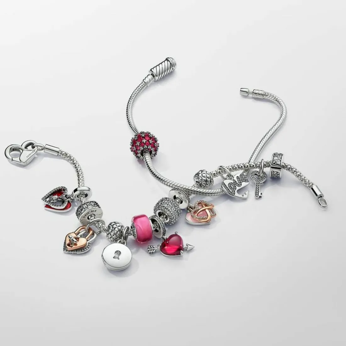 Charm Pendant Mini Murano Rose