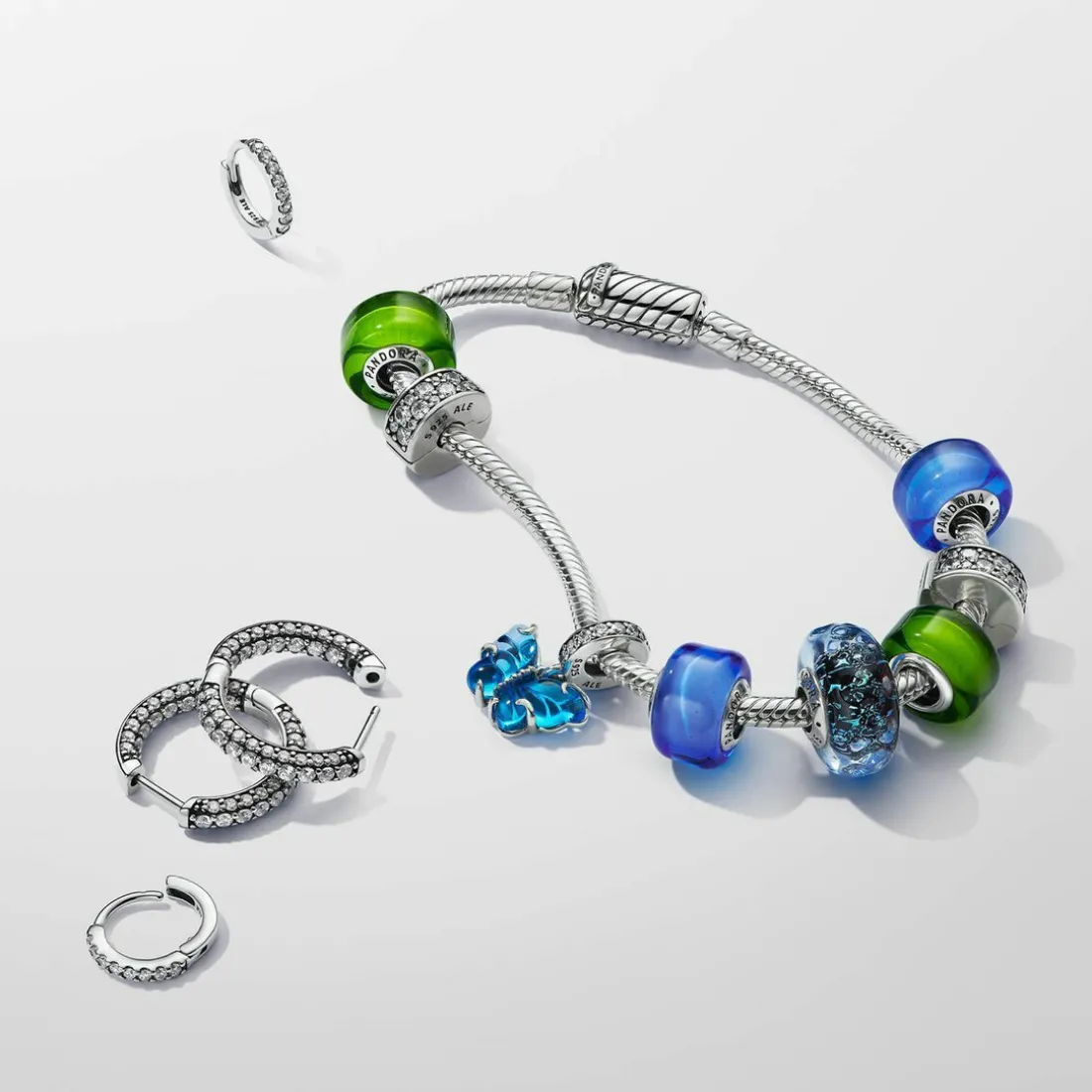 Charm Pendant Mini Murano Vert