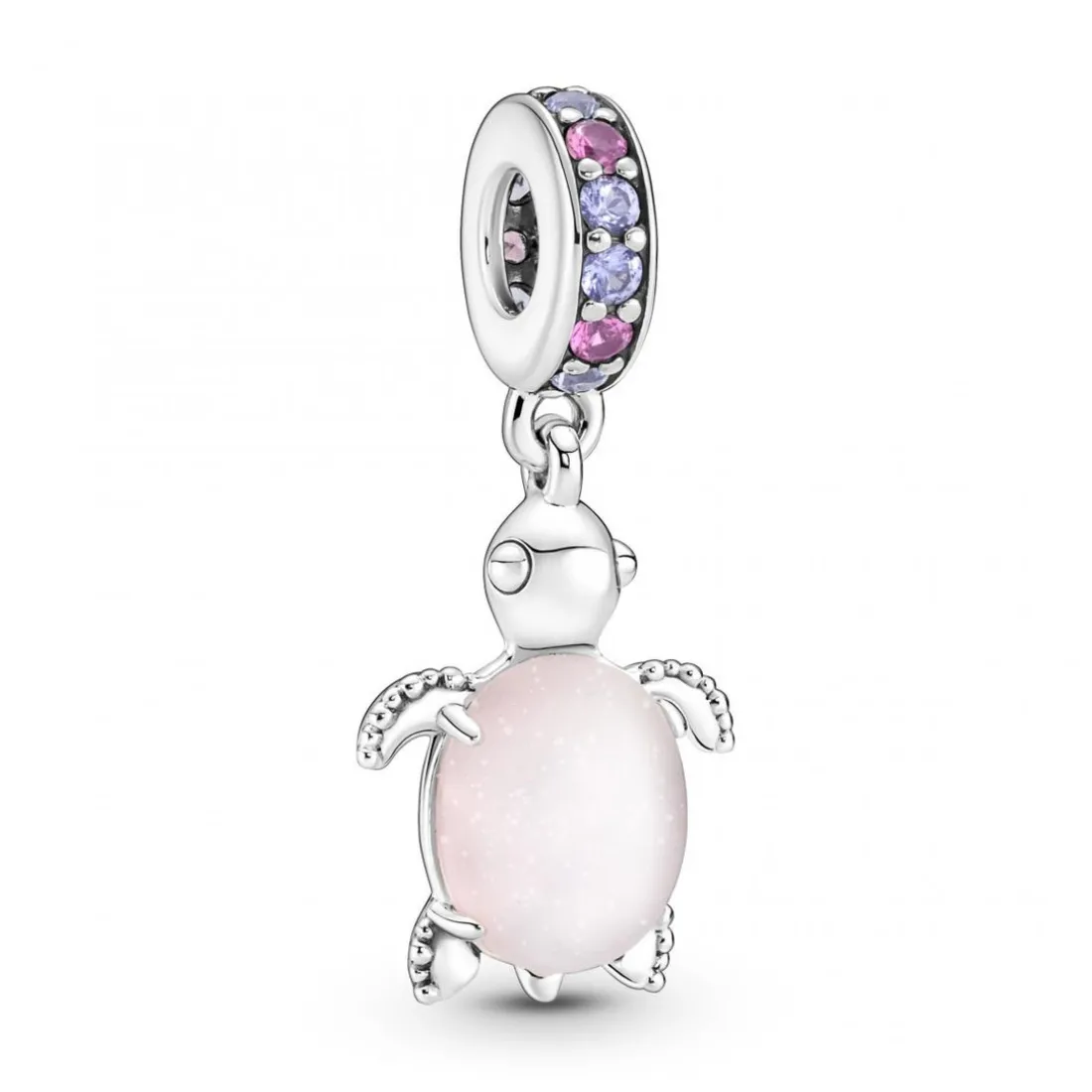 Charm Pendant Murano Tortue de Mer Rose - Pandora