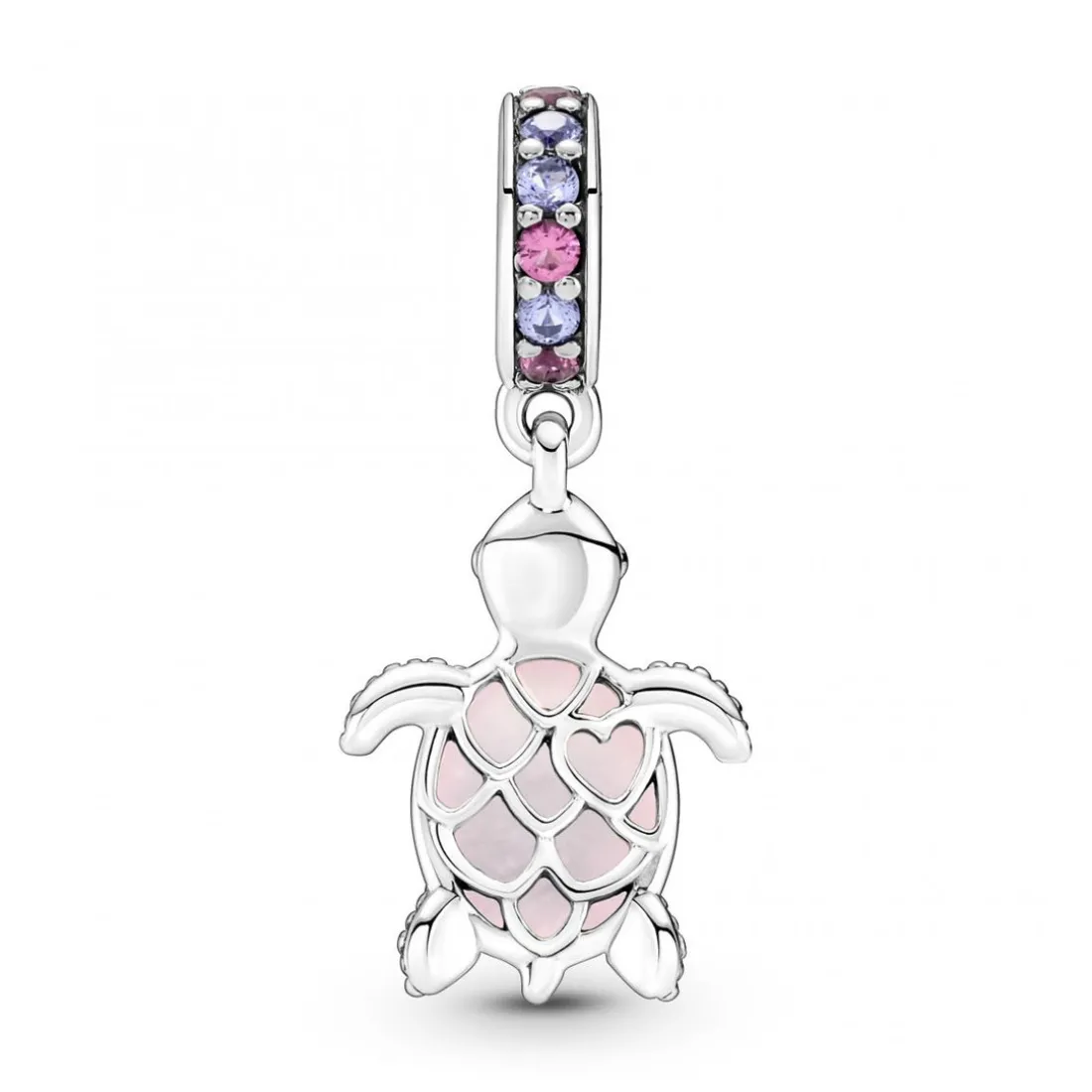 Charm Pendant Murano Tortue de Mer Rose - Pandora
