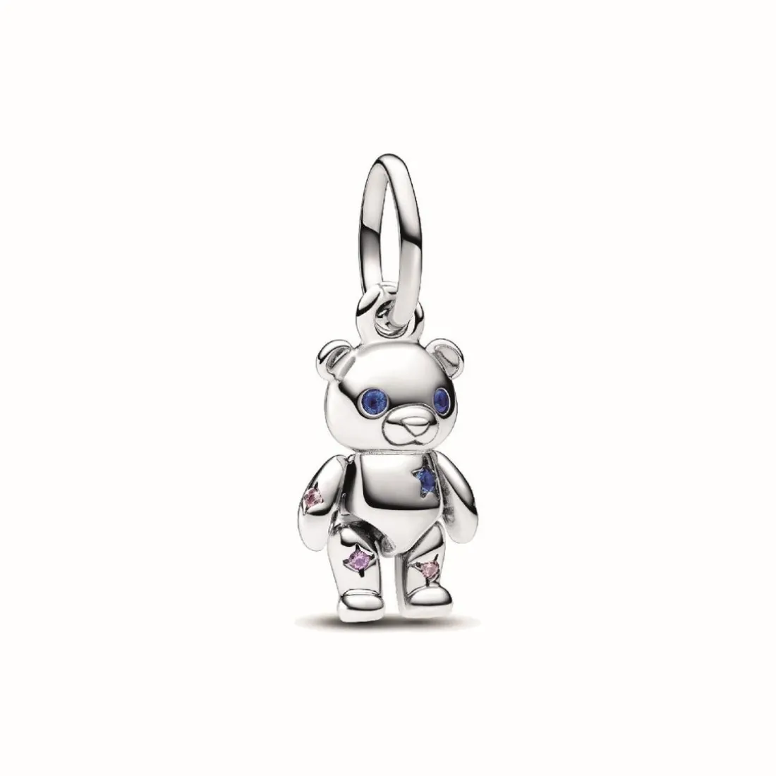 Charm Pendant Ours en Peluche Articulé