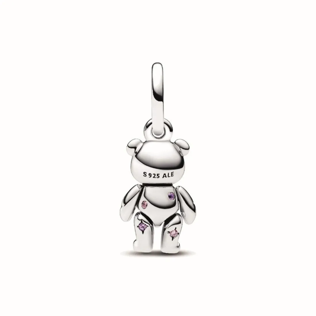 Charm Pendant Ours en Peluche Articulé
