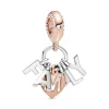 Charm Pendant Pandora Moments Lettres Family (Famille)