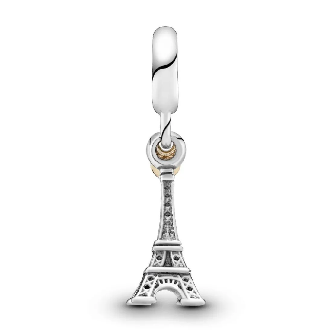 Charm Pendant Pandora Moments Tour Eiffel Paris et Cœur