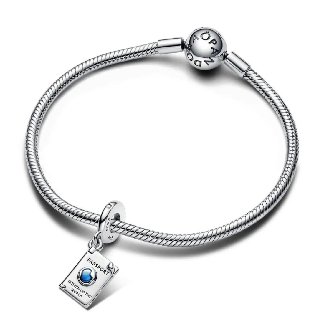 Charm Pendant Passeport Ouvrable