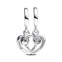 Charm Pendant Séparable Forever & Always