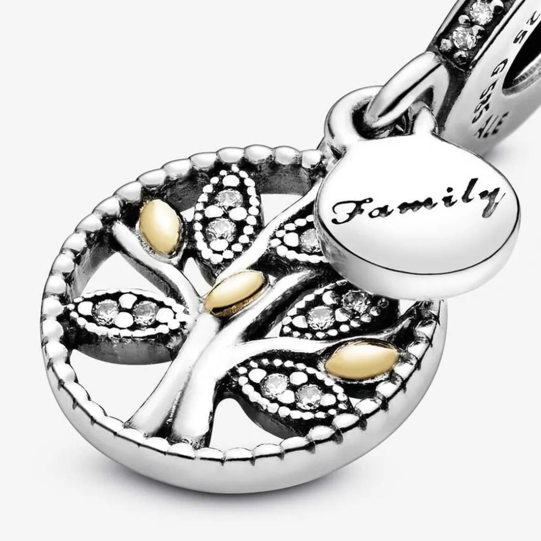 Charm pendentif Pandora Moments arbre de vie scintillant