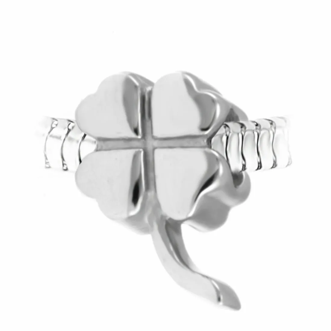 Charm perle en acier par SC Crystal BEA0221