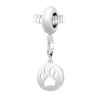 Charm perle patte par SC Crystal Paris® BEA0044+CH0468-argent
