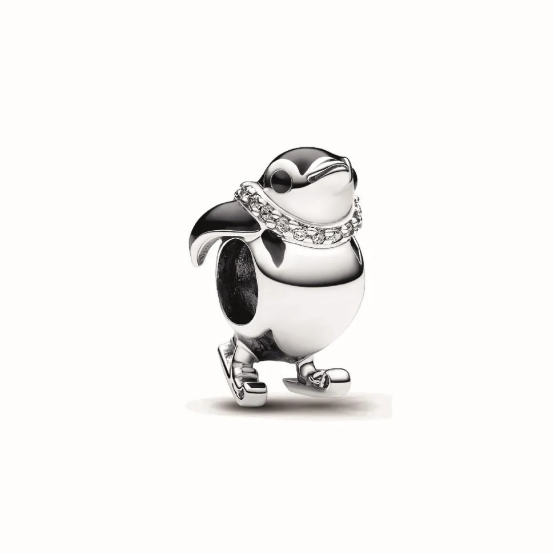 Charm Pingouin à Skis