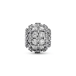 Charm Rond Pandora Timeless - Pavé Scintillant