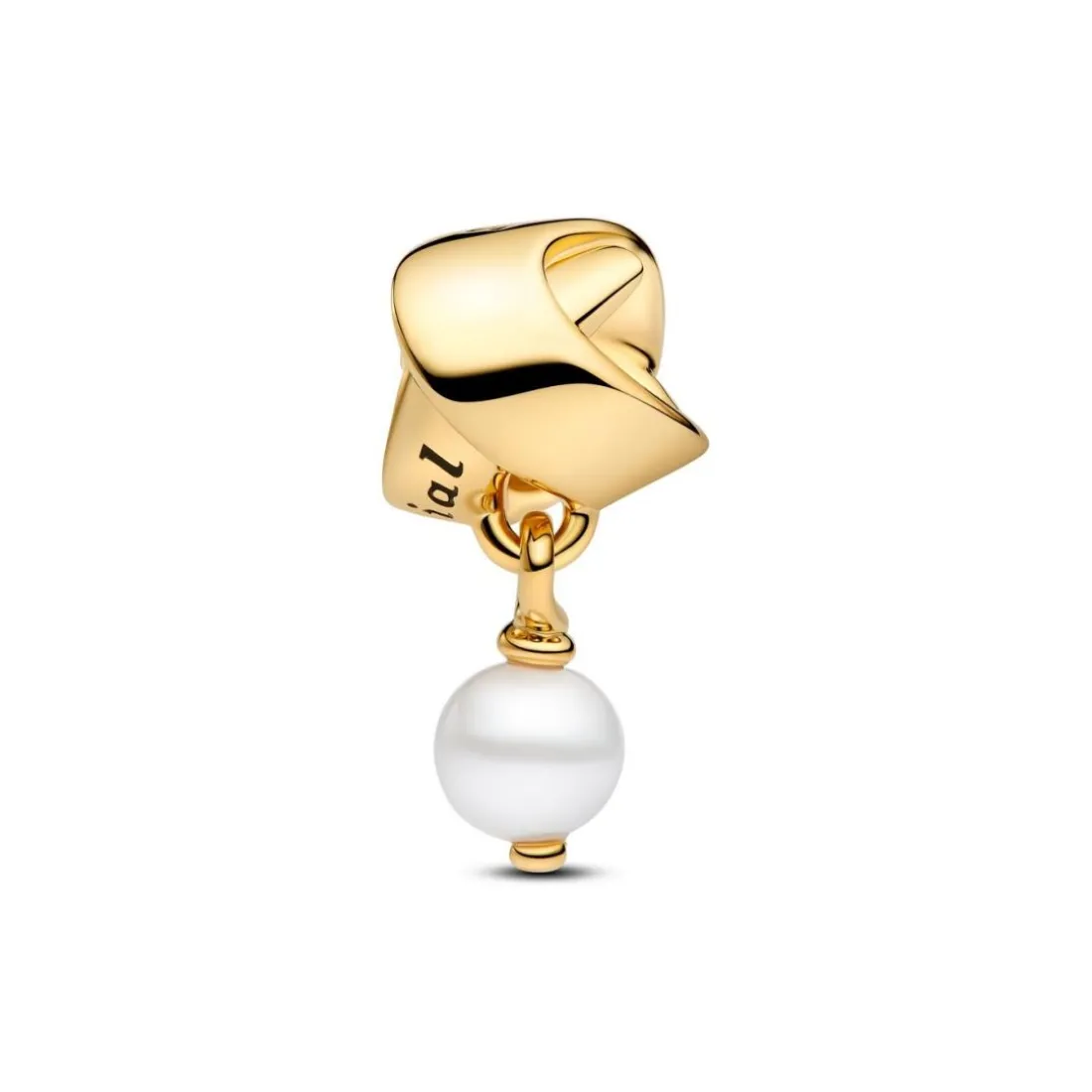 Charm Ruban Perle de culture d’eau douce traitée