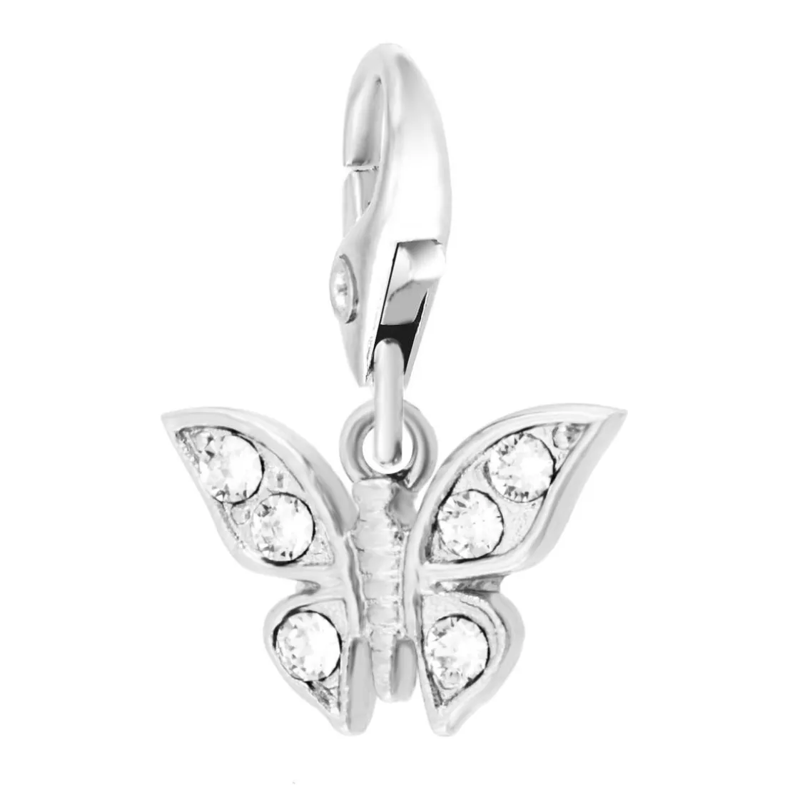 Charms Et Perles So Charm - CH0104-ARGENT - Charm Papillon