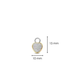Charms et perles Ti Sento 9232ZY-H - Argent