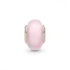 Charm Verre de Murano Rose Mat Pandora Colours