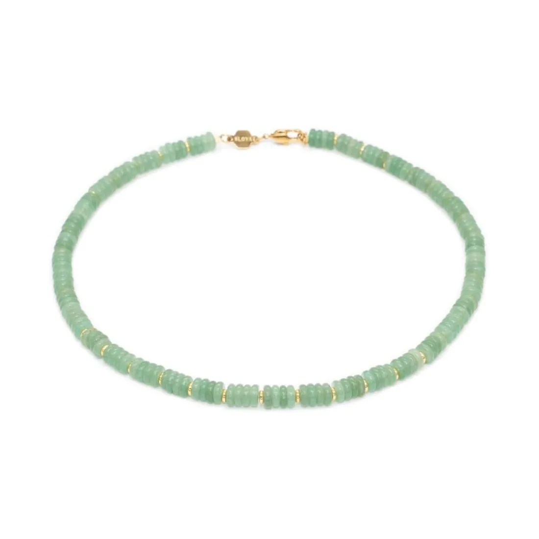 Collier Blima en pierres Aventurine
