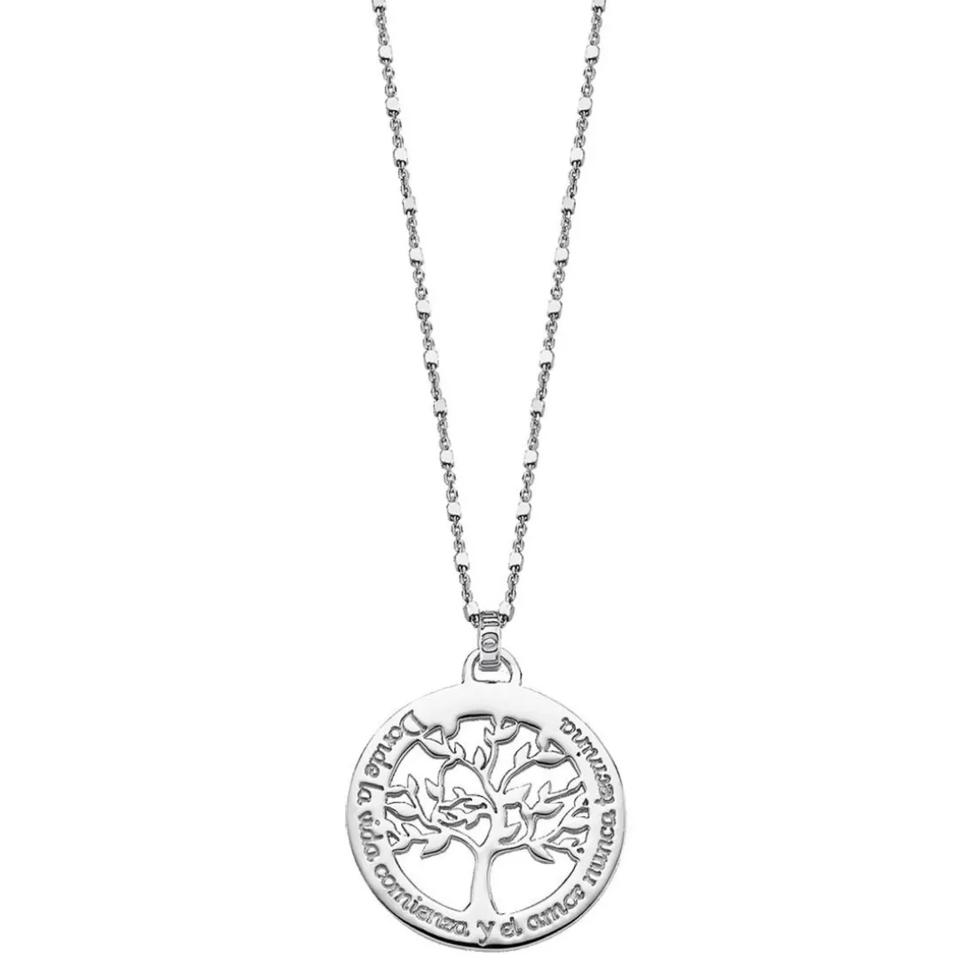 Collier et pendentif Lotus Silver TREE OF LIFE LP1641-1-1 - Collier et pendentif TREE OF LIFE Argent Femme