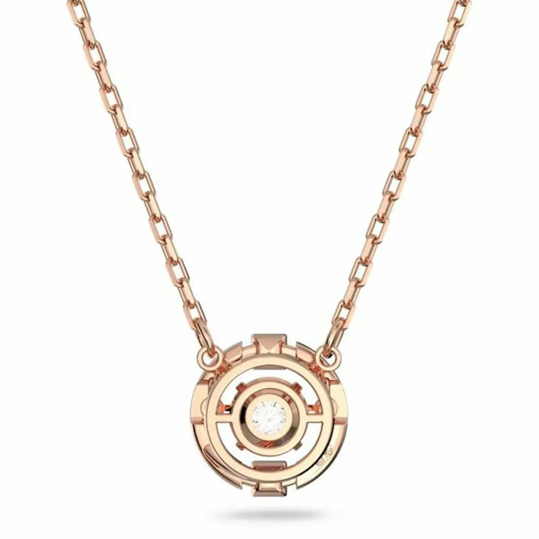 Collier et pendentif Swarovski 5272364 - Collier et pendentif Cristal Or Rose Femme