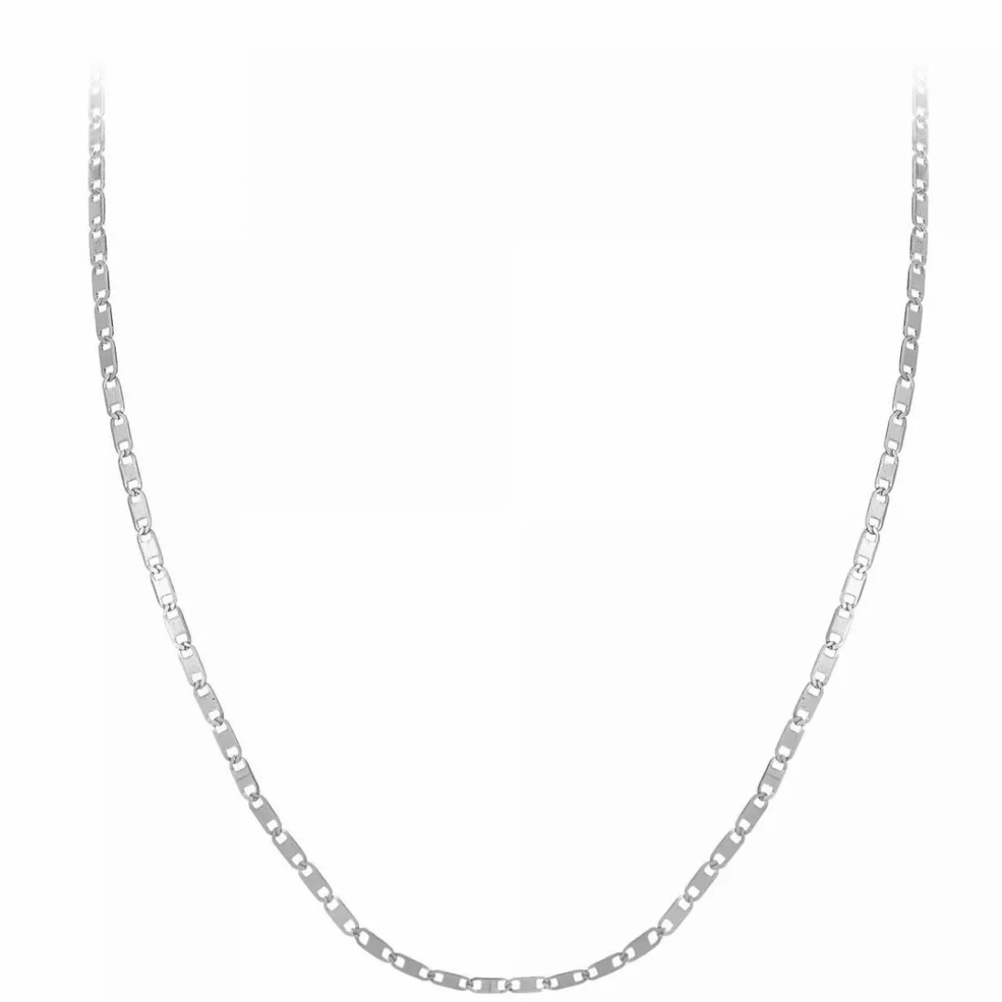 Collier femme Angèle M B2390-ARGENT - Acier Argent