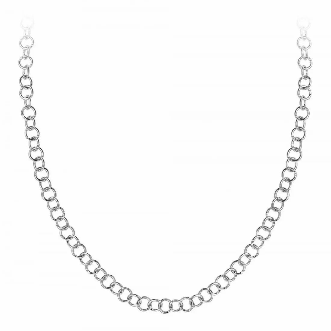 Collier femme Angèle M B2374-ARGENT - Acier Argent