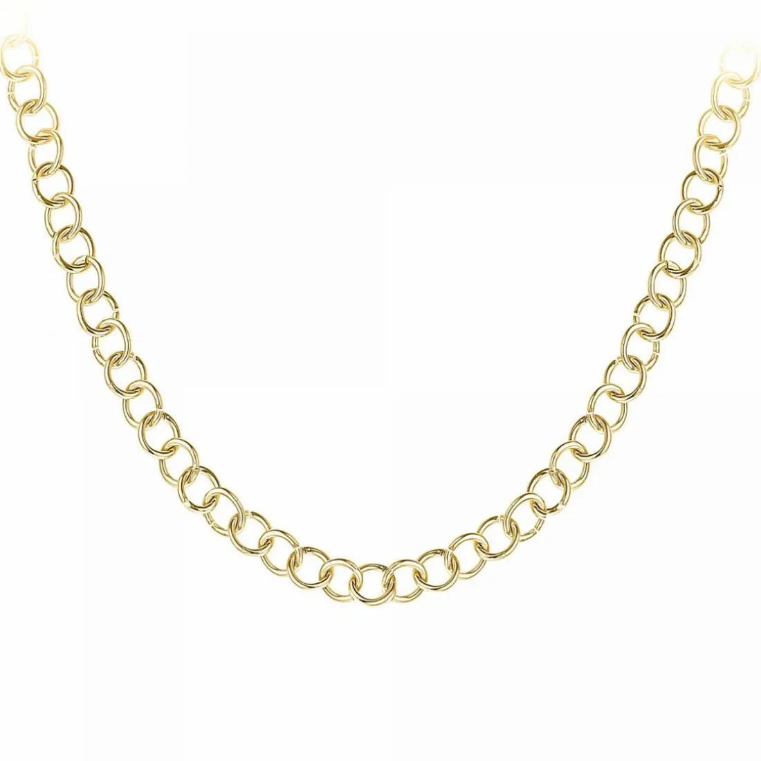 Collier femme Angèle M B2374-DORE - Acier Doré