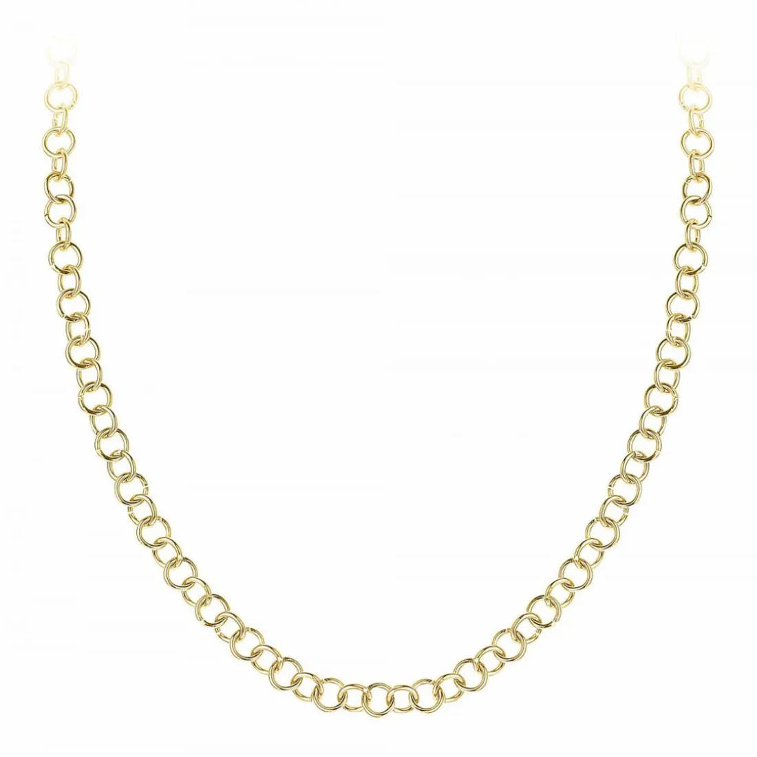 Collier femme Angèle M B2374-DORE - Acier Doré