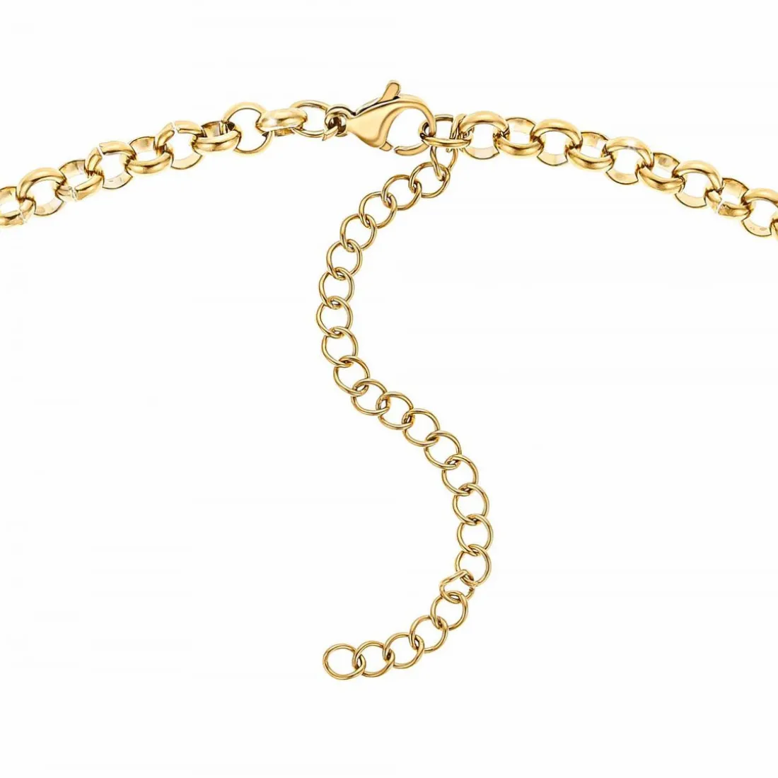 Collier femme Angèle M B2378-DORE - Acier Doré