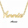 Collier Femme Athème - B2689-DORE-ANNIE Acier Doré