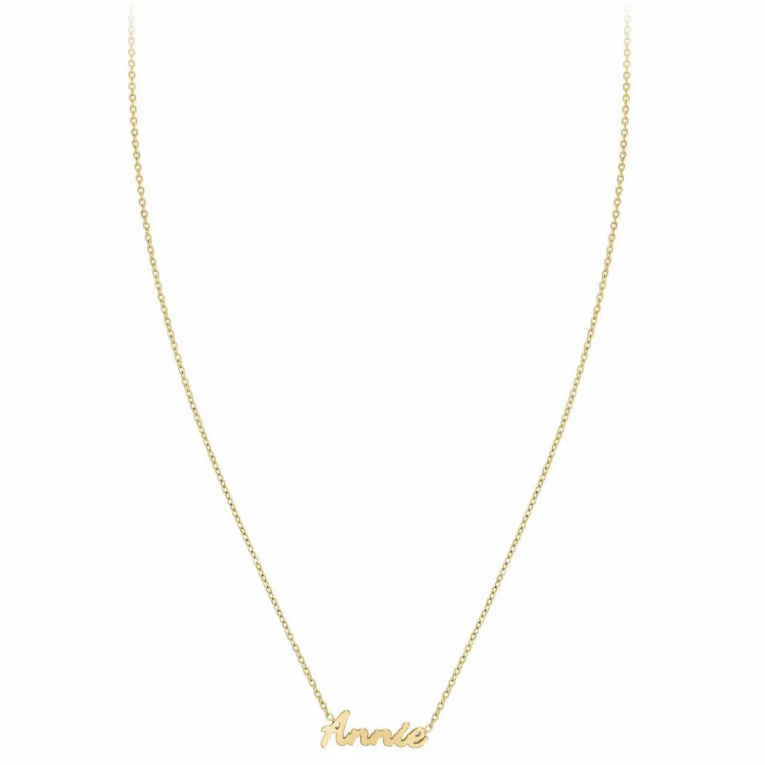 Collier Femme Athème - B2689-DORE-ANNIE Acier Doré