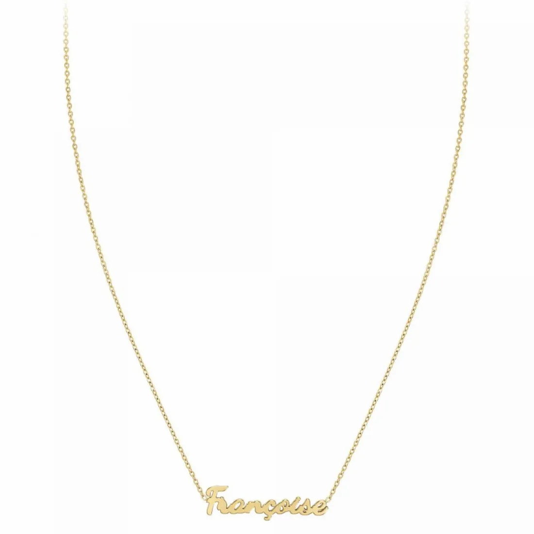 Collier Femme Athème - B2689-DORE-FRANCOISE Acier Doré