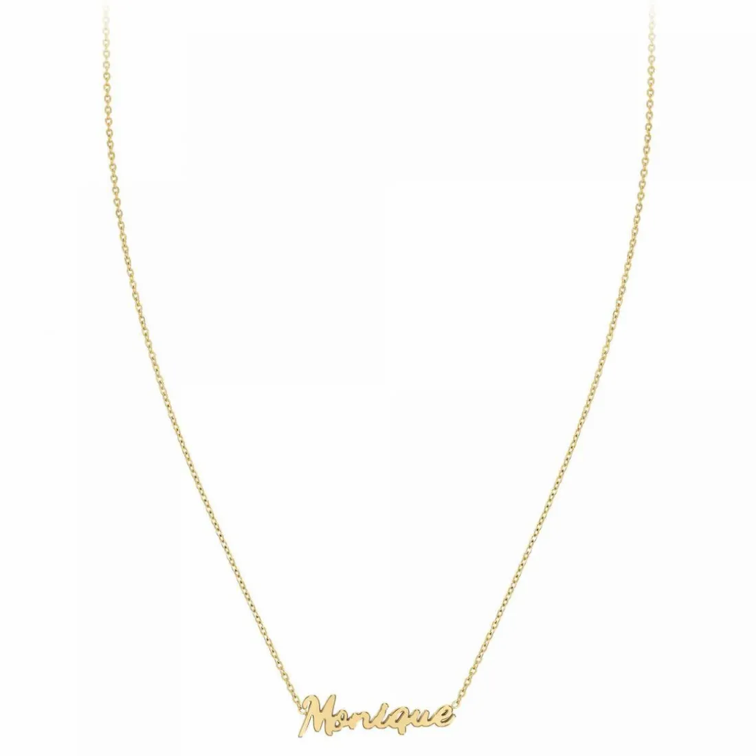 Collier Femme Athème - B2689-DORE-MONIQUE Acier Doré
