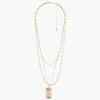 Collier Femme Balaboosté Set De 3 Differentes Chaines Et Œil - 3502456534759 Métal Doré