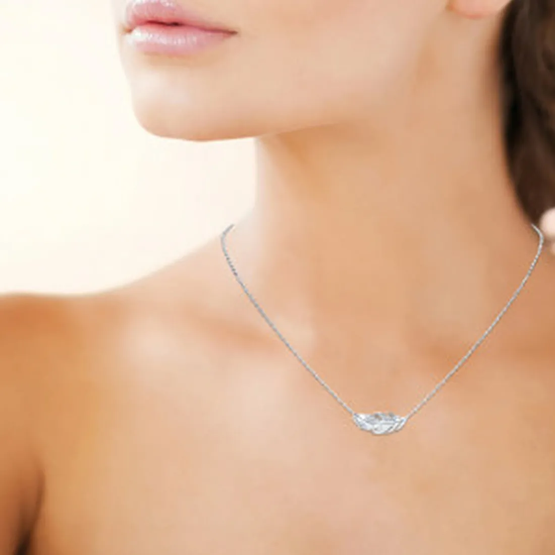 Collier Femme fantaisie plume Argent Maison de la Bijouterie WYZ35345