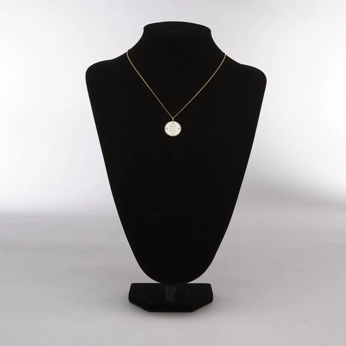 Collier Femme Fossil Bijoux Signes du Zodiaque Gémeaux - JF04840710 Acier inoxydable