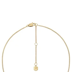 Collier Femme Fossil Bijoux Signes du Zodiaque Balance - JF04844710 Acier inoxydable
