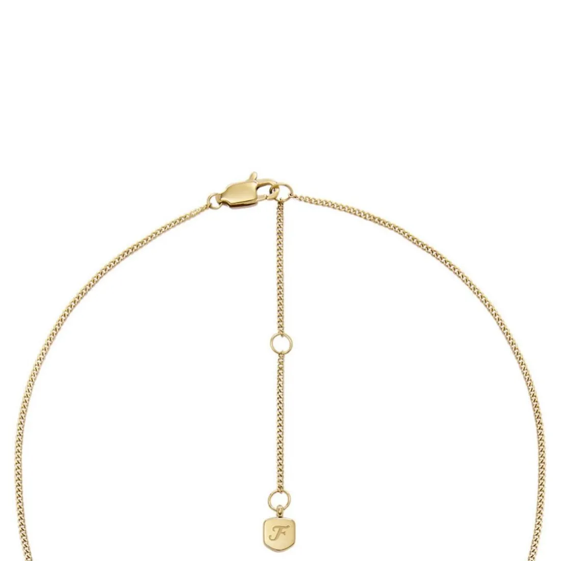 Collier Femme Fossil Bijoux Signes du Zodiaque Bélier - JF04838710 Acier inoxydable