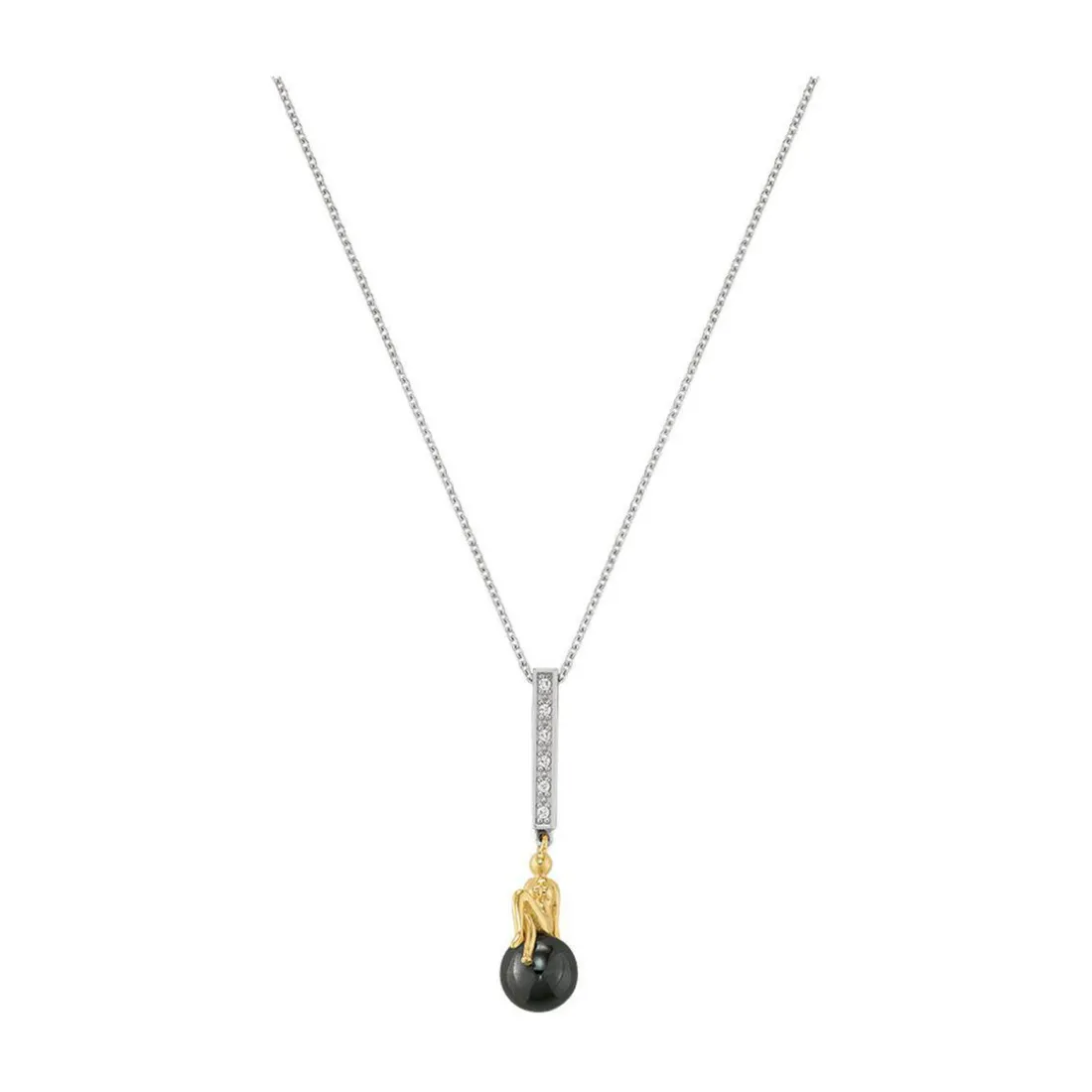 Collier Femme Jourdan AJF170001N - LUNA - Argent Argent