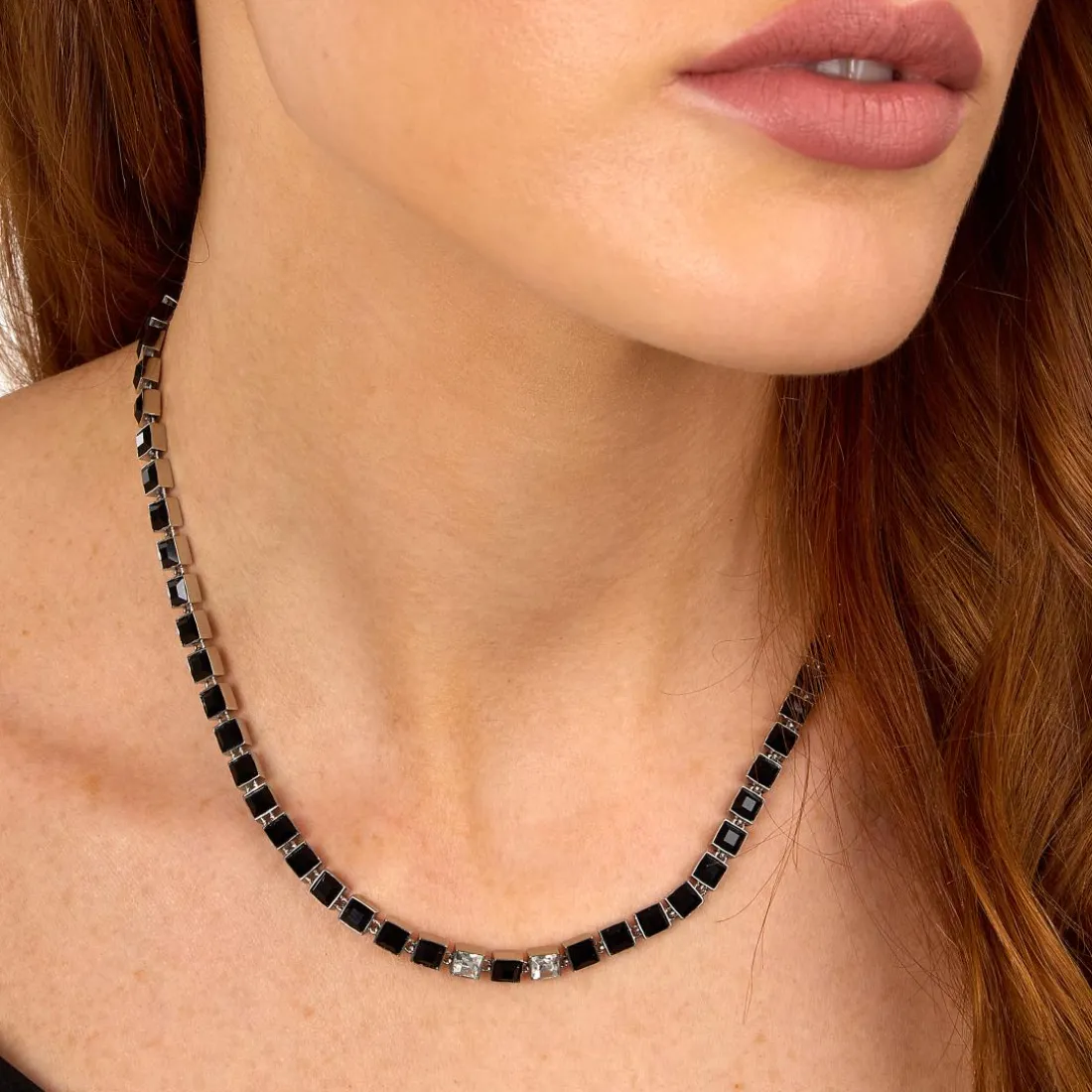 Collier Femme Karl Lagerfeld Stone - KLAYC05 Acier Argent