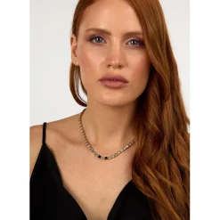 Collier Femme Karl Lagerfeld Stone - KLAYC04 Acier Doré