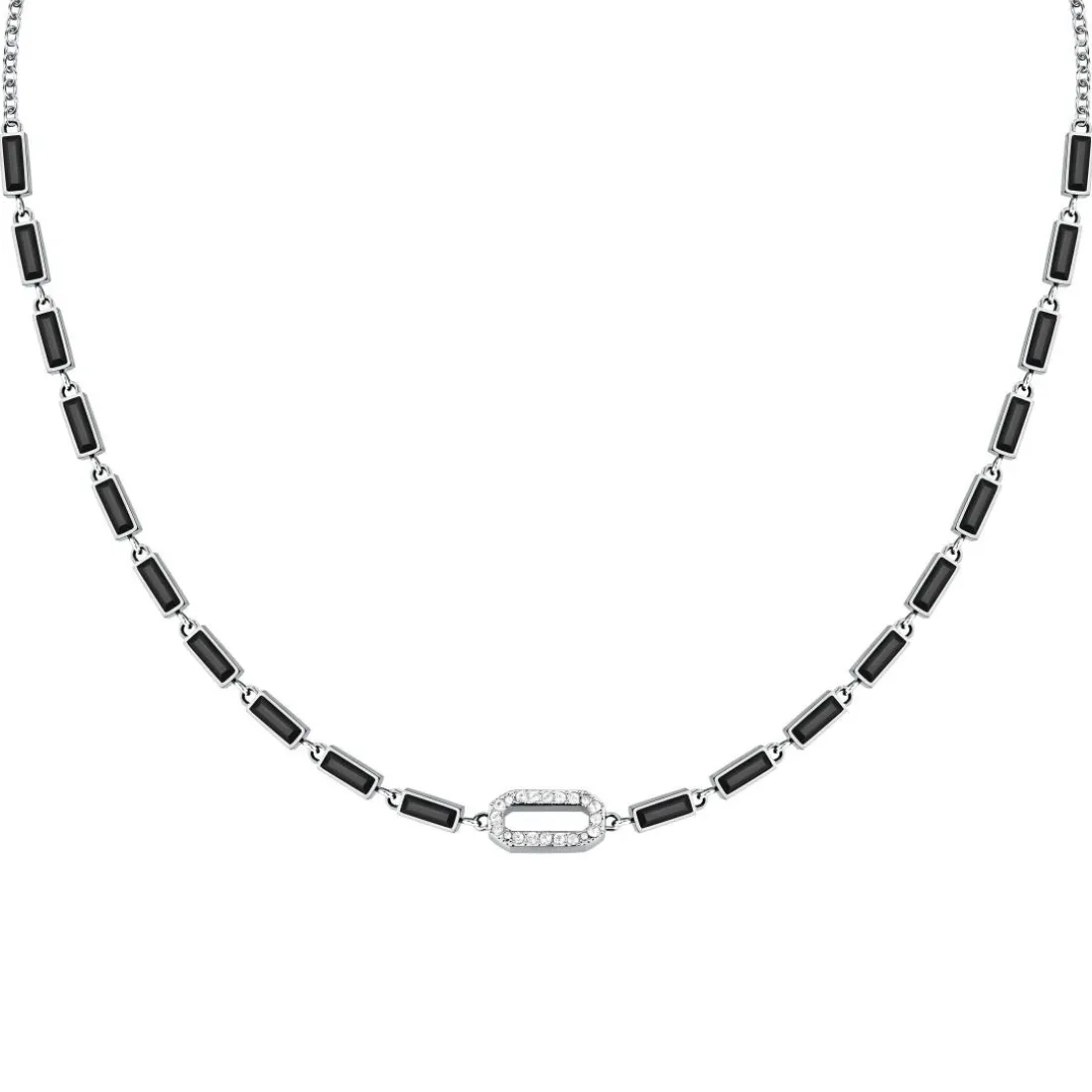 Collier Femme Karl Lagerfeld Stone - KLAYC07 Acier Argent