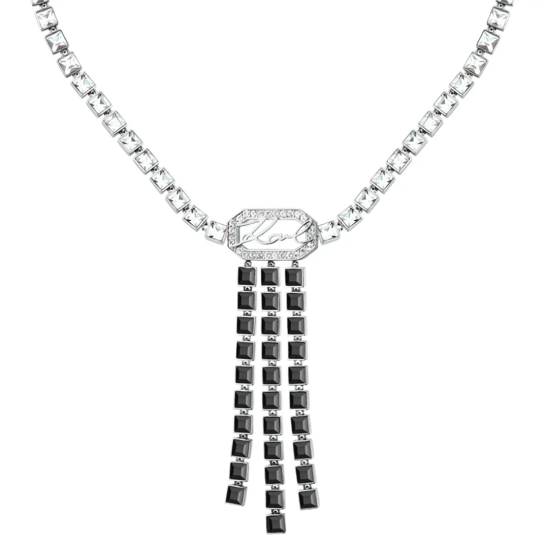 Collier Femme Karl Lagerfeld Stone - KLAYC02 Acier Argent