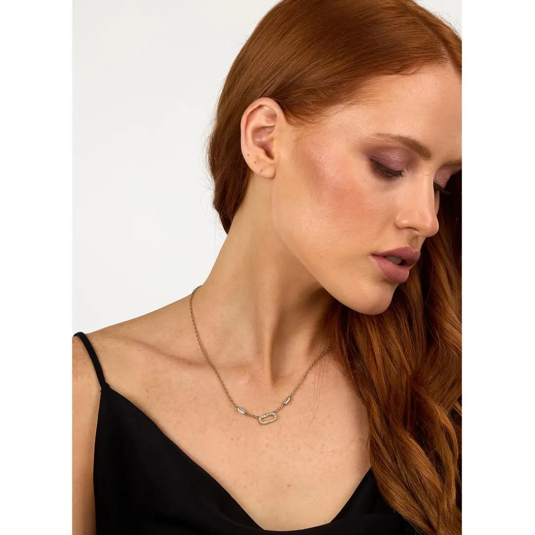 Collier Femme Karl Lagerfeld Stone - KLAYC10 Acier Doré
