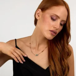 Collier Femme Karl Lagerfeld Stone - KLAYC09 Acier Doré