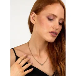 Collier Femme Karl Lagerfeld Stone - KLAYC12 Acier Doré