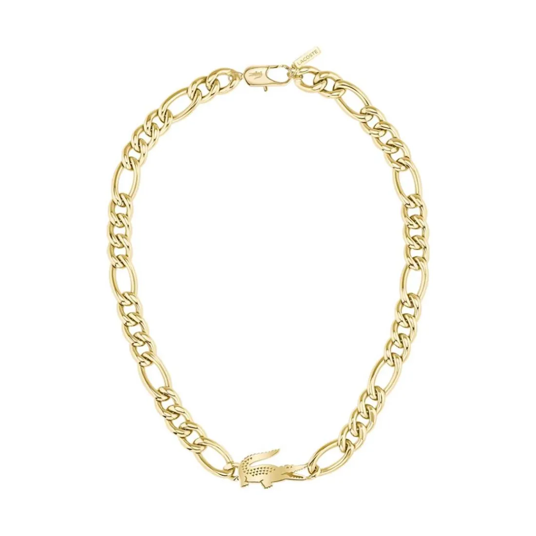 Collier Femme Lacoste Crocodile - 2040372 Acier Doré