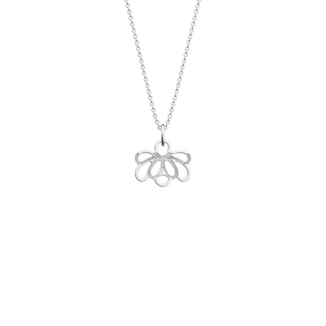 Collier Femme Les Georgettes 70442431600050 Argent Agate Flora 16 Mm
