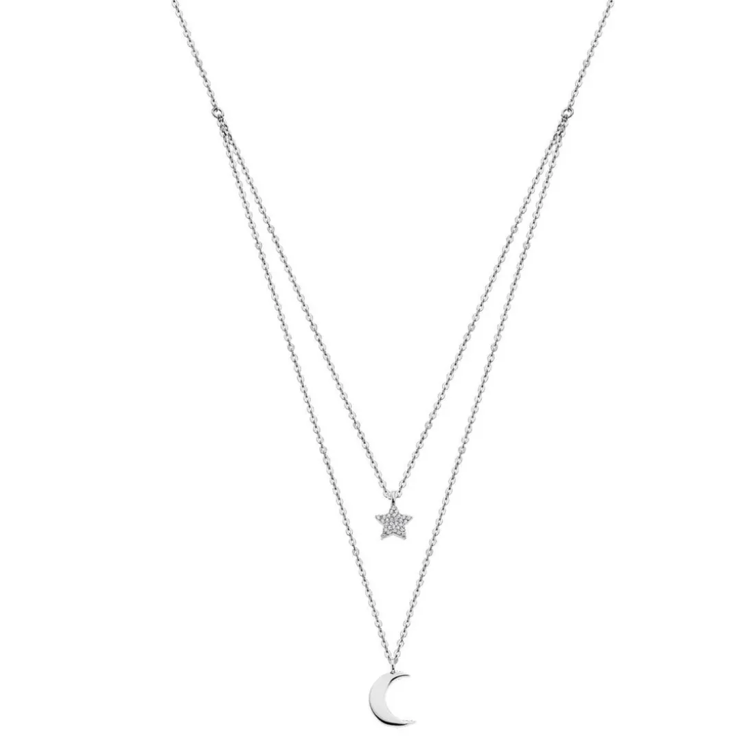 Collier Femme Lotus Silver - LP1680-1-4 Argent