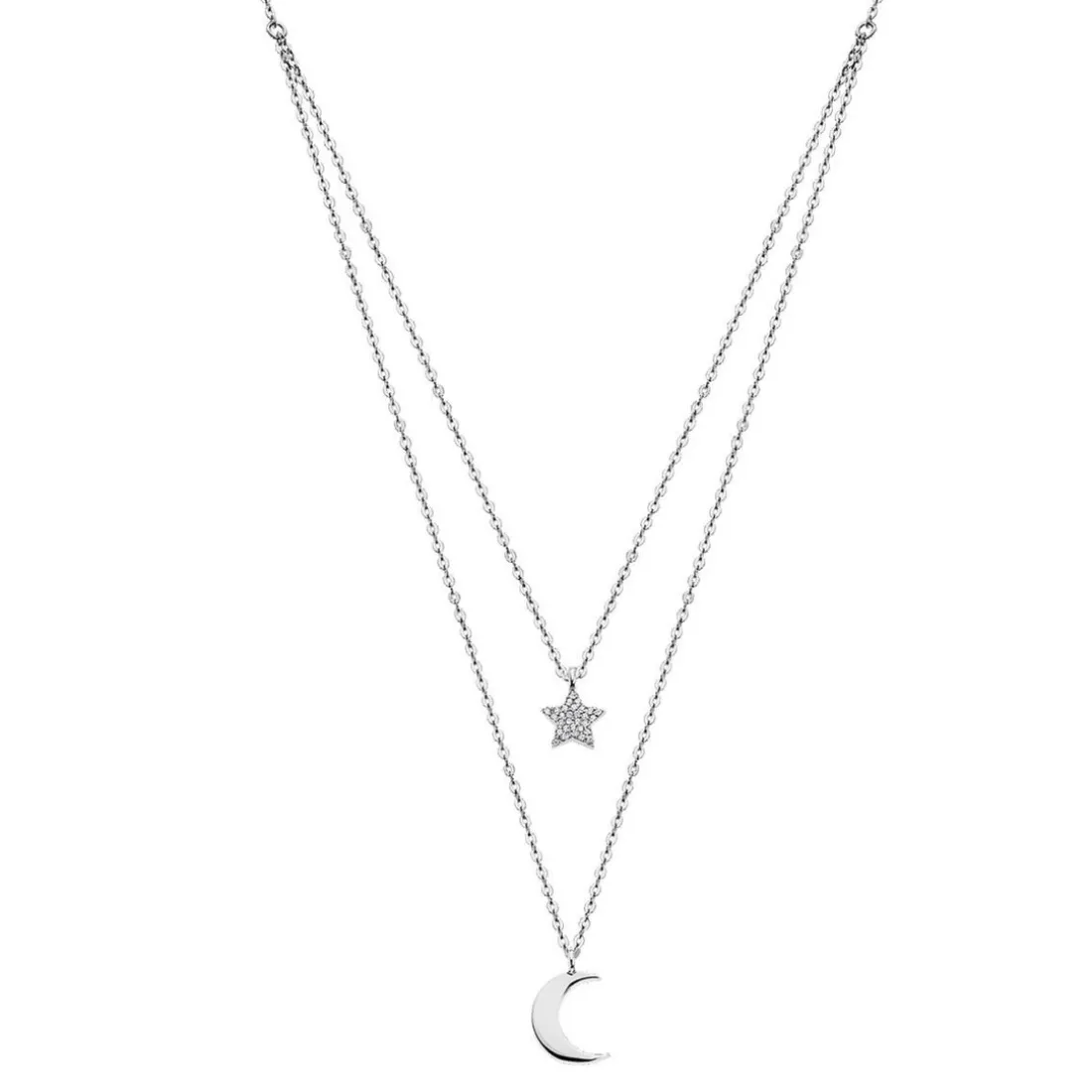 Collier Femme Lotus Silver - LP1680-1-4 Argent