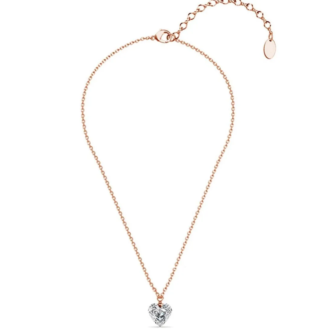 Collier Femme MYC-Paris - DP0520-RG Laiton Doré rose